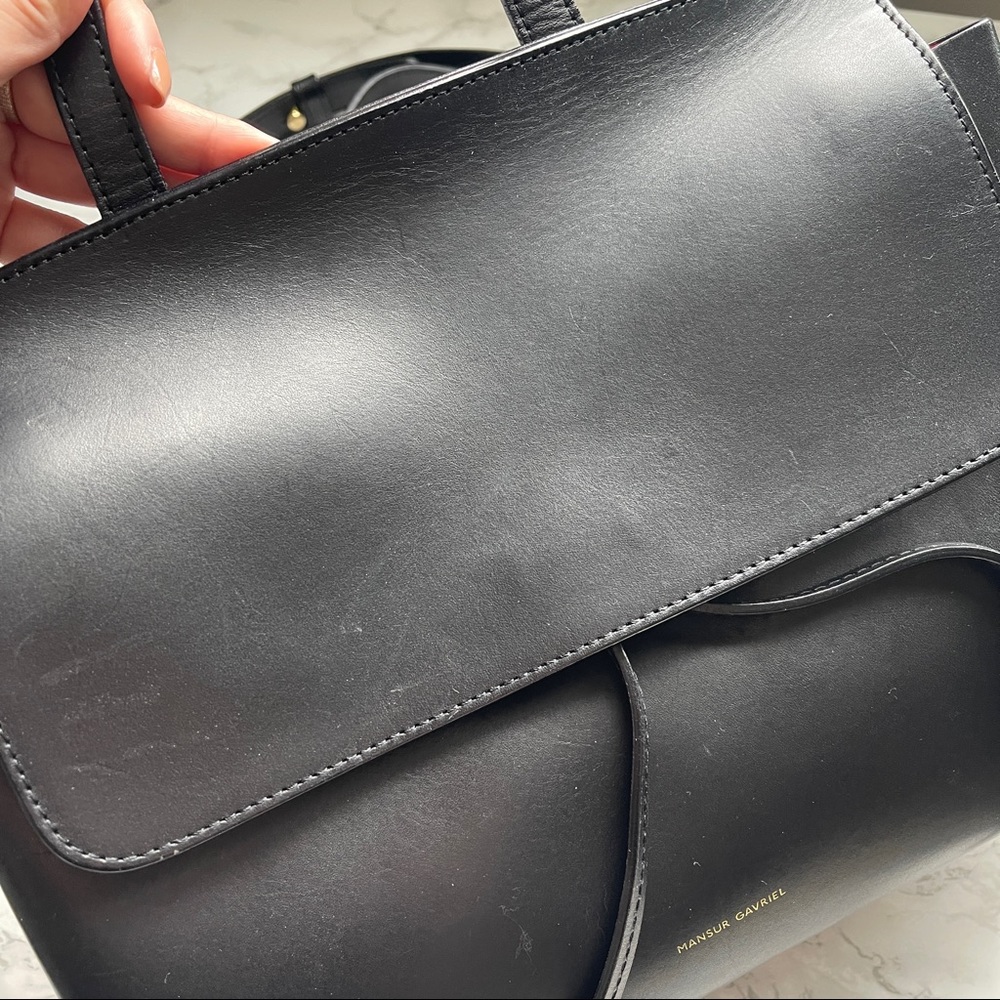 Mansur Gavriel authentic black mini lady bag - Picture 4 of 10